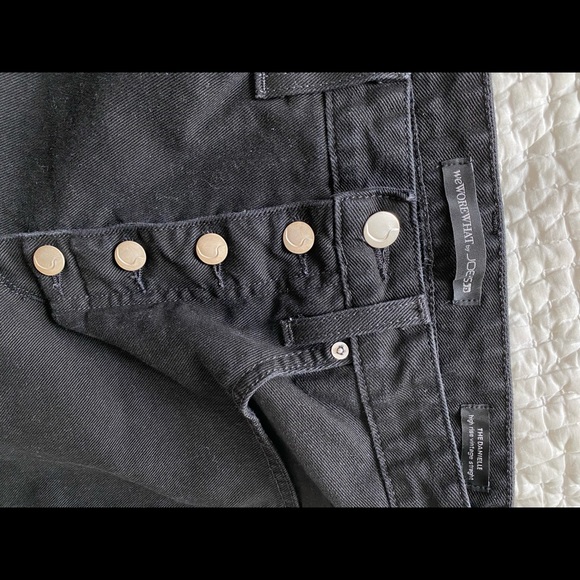 We Wore What Danielle High Rise Jeans in Black - Picture 4 of 5